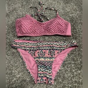 Mauve colored bikini